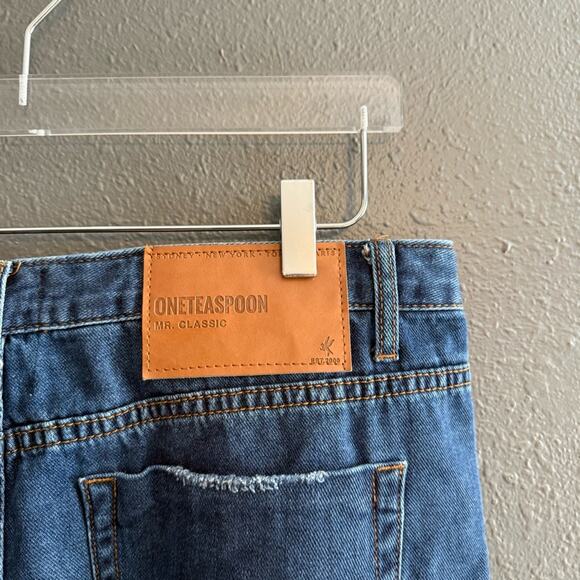 One Teaspoon Mr Classic Rigid Classic Straight Jean Size 36/27 - Picture 6 of 8